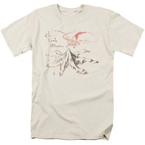 Misty Mountains Lord of the Rings T-Shirt Adult M